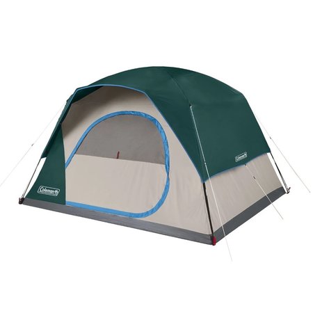 COLEMAN 6-Person Skydome&trade; Camping Tent - Evergreen 2154639